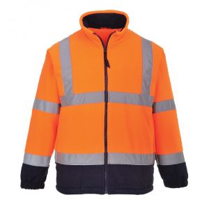 BLOUSON POLAIRE HAUTE ORANGE VISIBILITE F301 PORTWEST +... 2