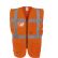 GILET DE SIGNALISATION YHVW801 TOPTEX + TRANSFERT COEUR ET DOS LOG'S BLEU