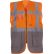 GILET DE SIGNALISATION YHVW801 TOPTEX + TRANSFERT COEUR ET DOS LOG'S BLEU