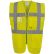 GILET DE SIGNALISATION YHVW801 TOPTEX + TRANSFERT COEUR ET DOS LOG'S BLEU