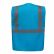GILET DE SIGNALISATION YHVW801 TOPTEX + TRANSFERT COEUR ET DOS LOG'S BLEU