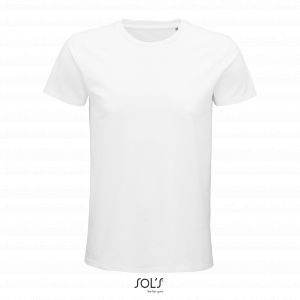 TEE-SHIRT HOMME PIONEER ORANGE ET BLANC LOG'S 03565 SOL'S... 2