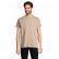 TEE-SHIRT HOMME PIONEER ORANGE ET BLANC LOG'S 03565 SOL'S + TRANSFERT COEUR LOG'S BLEU