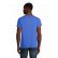 TEE-SHIRT HOMME PIONEER ORANGE ET BLANC LOG'S 03565 SOL'S + TRANSFERT COEUR LOG'S BLEU