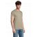 TEE-SHIRT HOMME PIONEER ORANGE ET BLANC LOG'S 03565 SOL'S + TRANSFERT COEUR LOG'S BLEU