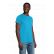 TEE-SHIRT HOMME PIONEER ORANGE ET BLANC LOG'S 03565 SOL'S + TRANSFERT COEUR LOG'S BLEU