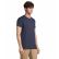 TEE-SHIRT HOMME PIONEER ORANGE ET BLANC LOG'S 03565 SOL'S + TRANSFERT COEUR LOG'S BLEU