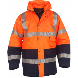 PARKA DE SIGNALISATION ORANGE/MARINE P90 + TRANSFERT... 2