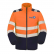SOFTSHELL HV OURAL ORANGE 9S05 CEPOVETT + BRODERIE COEUR LOG'S BLEU
