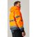 BLOUSON C465 ORANGE FLUO/MARINE