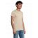 TEE-SHIRT HOMME PIONEER NOIR ET MARINE LOG'S 03565 SOL'S + TRANSFERT COEUR LOG'S BLANC