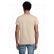 TEE-SHIRT HOMME PIONEER NOIR ET MARINE LOG'S 03565 SOL'S + TRANSFERT COEUR LOG'S BLANC