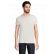 TEE-SHIRT HOMME PIONEER NOIR ET MARINE LOG'S 03565 SOL'S + TRANSFERT COEUR LOG'S BLANC