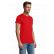 TEE-SHIRT HOMME PIONEER NOIR ET MARINE LOG'S 03565 SOL'S + TRANSFERT COEUR LOG'S BLANC