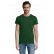 TEE-SHIRT HOMME PIONEER NOIR ET MARINE LOG'S 03565 SOL'S + TRANSFERT COEUR LOG'S BLANC
