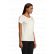 TEE-SHIRT FEMME PIONEER NOIR ET MARINE LOG'S 03579 SOL'S + TRANSFERT COEUR ET DOS LOG'S BLANC