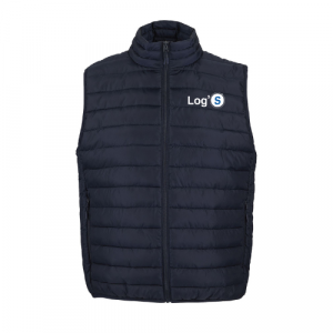 DOUDOUNE LIGHT STREAM MARINE BW 04020 SOL'S + BRODERIE...