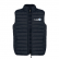 GILET DOUDOUNE SANS MANCHES MARINE HOMME K6113 KARIBAN + BRODERIE COEUR LOG'S BLANC