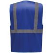 GILET DE SIGNALISATION HAUTE VISIBILITE YHVW801 - TOPTEX