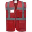 GILET DE SIGNALISATION HAUTE VISIBILITE YHVW801 - TOPTEX