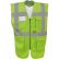 GILET DE SIGNALISATION HAUTE VISIBILITE YHVW801 - TOPTEX