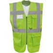 GILET DE SIGNALISATION HAUTE VISIBILITE YHVW801 - TOPTEX