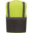 GILET DE SIGNALISATION HAUTE VISIBILITE YHVW801 - TOPTEX
