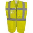 GILET DE SIGNALISATION HAUTE VISIBILITE YHVW801 - TOPTEX