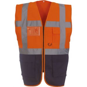 GILET DE SIGNALISATION HAUTE VISIBILITE YHVW801 - TOPTEX