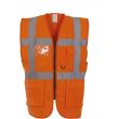 GILET DE SIGNALISATION HAUTE VISIBILITE YHVW801 - TOPTEX