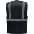 GILET DE SIGNALISATION HAUTE VISIBILITE YHVW801 - TOPTEX