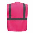 GILET DE SIGNALISATION HAUTE VISIBILITE YHVW801 - TOPTEX