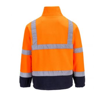 BLOUSON POLAIRE HAUTE VISIBILITE BICOLORE F301 - PORTWEST